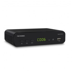 Decodificador Metronic Zapbox HD-A2 TNT con display y puerto USB negro