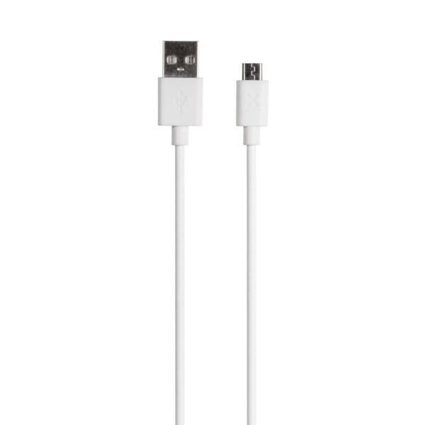 Cable XTorm Essential USB a Micro USB 1m Blanco