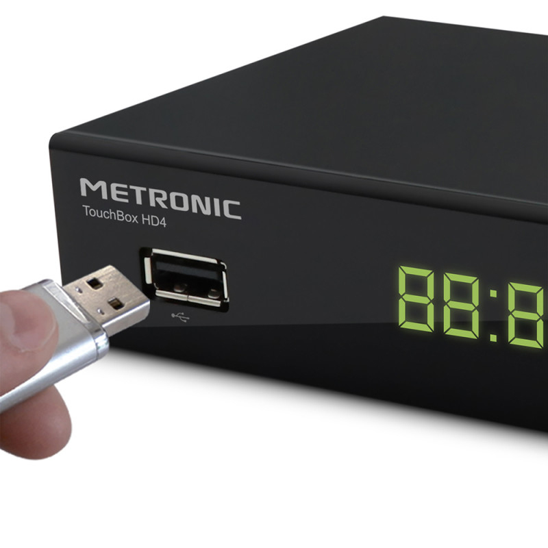 Decodificador satélite Metronic Touchbox HD4