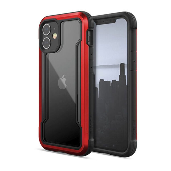 Funda Raptic Shield para Apple Iphone 12 Mini Roja