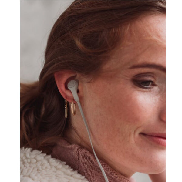 Auriculares in-ear Fresh n Rebel Flow Tip Ice Grey - Imagen 4