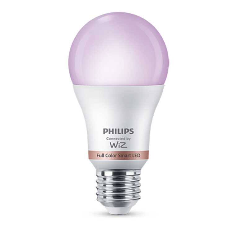 Bombilla Philips LED Colores Inteligente Esférica E27 8,5 W 2200-6500 K