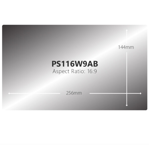 Filtro de pantalla V7 PS116W9AB de protección contra la luz azul de 11,6'' - Imagen 2