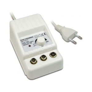 Amplificador interior UHF ajustable de ganancia Metronic 332177 blanco