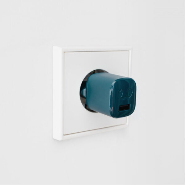 Cargador de corriente  Fresh´n Rebel 12W USB petrol blue - Imagen 2