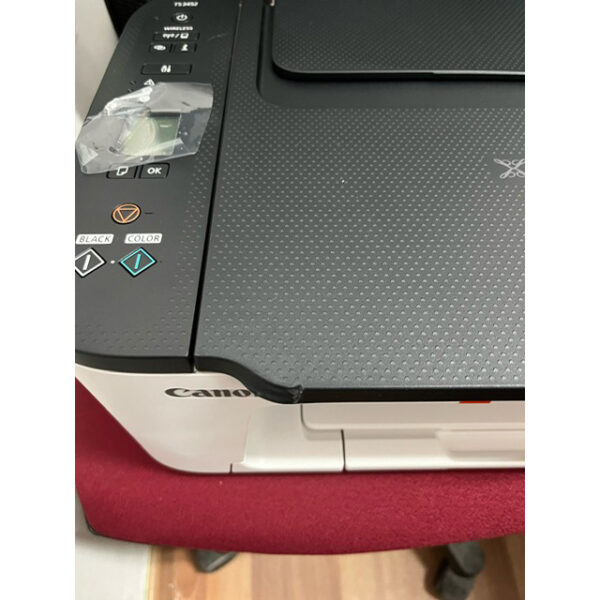 Impresora De Foto Canon Pixma Ts3452 Inyección De Tinta **Tiene un golpe** - Imagen 3