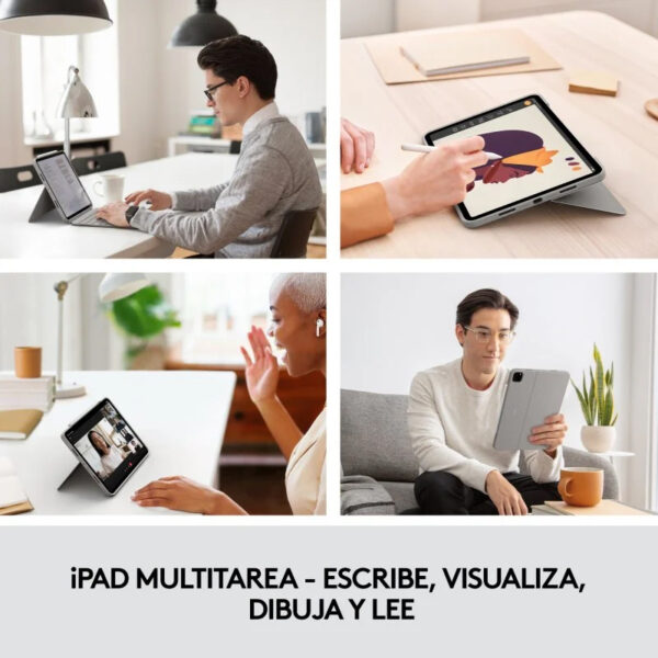 Funda Logitech Combo Touch con Teclado Arena para iPad Pro 11'' (1º/2º/3º4º Gen) - Imagen 2