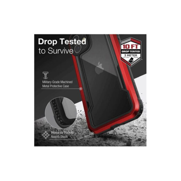 Funda Raptic Shield para Apple Iphone 12 Mini Roja - Imagen 6