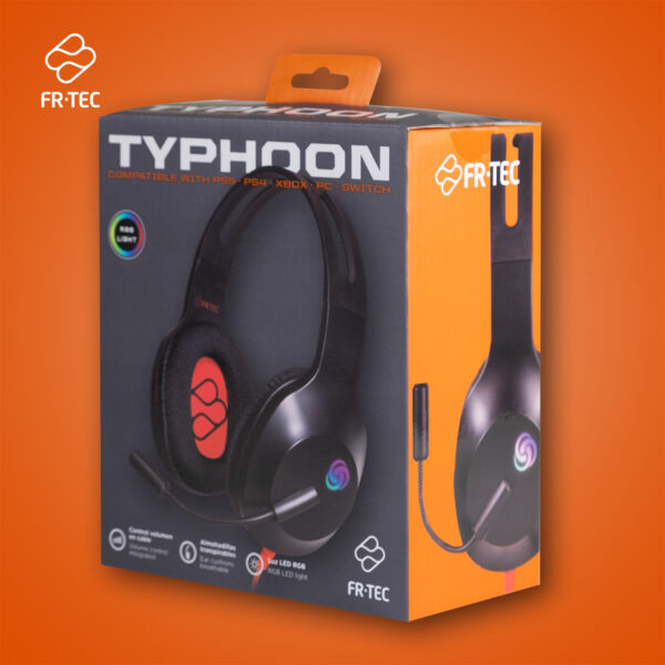 Auriculares Gaming TYPHOON FR-TEC - Imagen 5