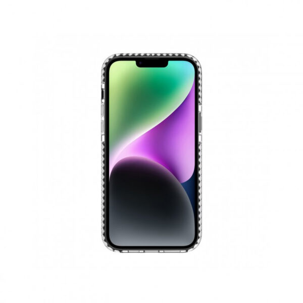 Funda Muvit Recycletek Magsafe Shockproof 3m Transp./Negra Apple iPhone 14 Plus - Imagen 3
