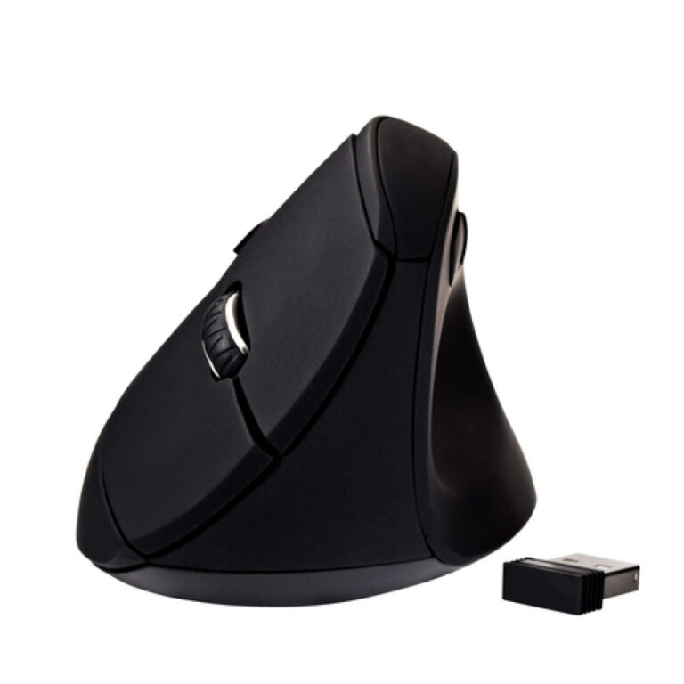 Ratón V7 MW500 óptico inalámbrico de diseño ergonómico vertical 6 botones *