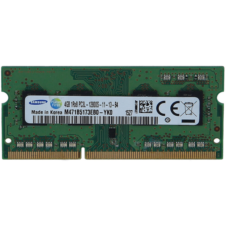Módulo memoria Samsung M471B5173EB0-YK0 4GB DDR3L SODIMM 204-PIN 1600MHz (NUEVO)