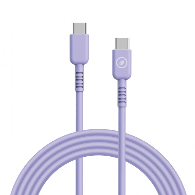 Cable Muvit for Change Tipo C a Tipo C 3A/60W 1.2m lavanda