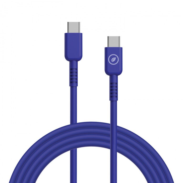 Cable Muvit for Change Tipo C a Tipo C 3A/60W 1.2m azul