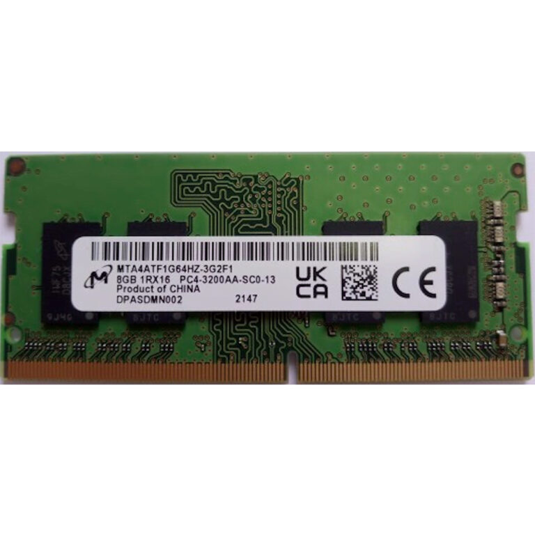 Módulo de memoria para portátil MTA4ATF1G64HZ-3G2F1 8GB compatible con Micron