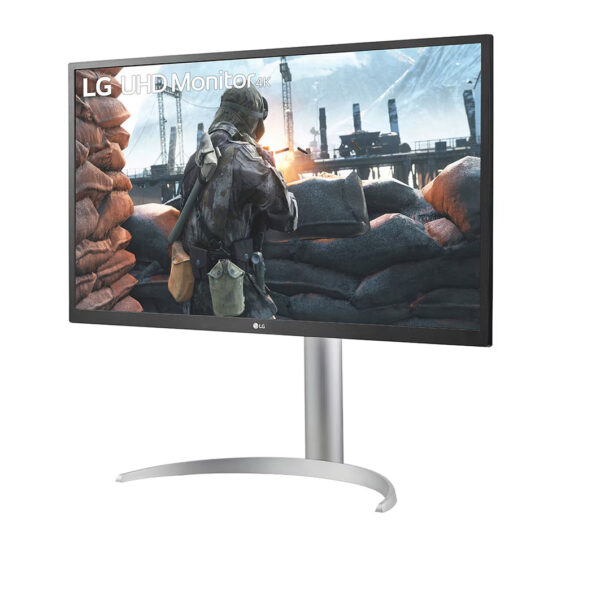 Monitor LG 27UP550-W 4K UHD 27'' Panel IPS: 3840x2160 blanco - Imagen 2