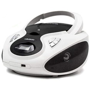 Reproductor CD Lauson CP630 - Boombox con USB y Radio Blanco