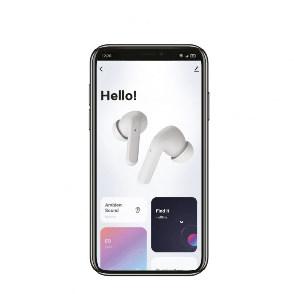 Auriculares Muvit iO Smart True Wireless ENC/ANC blanco (NUEVO) - Imagen 4