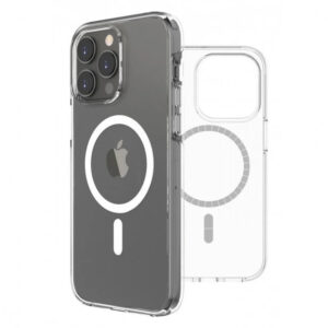 Funda Muvit for Change recycletek Magsafe transparente Apple iPhone 14 Pro