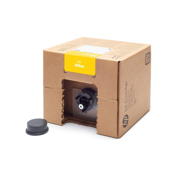Cartucho Tinta Original HP Látex HP873 700/700W/800/800W Amarillo 3L *Emb.dañado