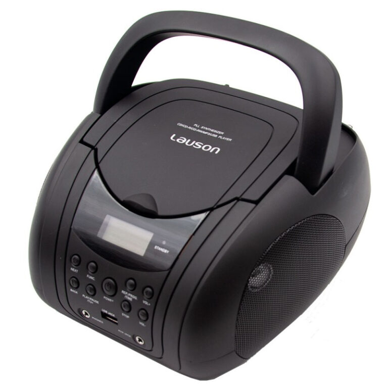 Reproductor CD Lauson CP441 Radio FM/PLL USB negro Usado *Falla el lector de CD*