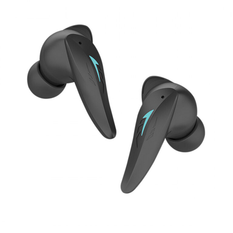 Auriculares Muvit iO Smart True Wireless Gaming ENC/ANC negro LED