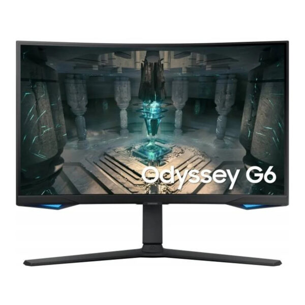 Monitor Samsung Odyssey G6 LS27BG650EUXEN Curvo de 27'' QHD Usado *Pequeño golpe*