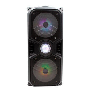 Altavoz Activo Portátil Lauson LLX33 con Luces y Efecto Disco Negro
