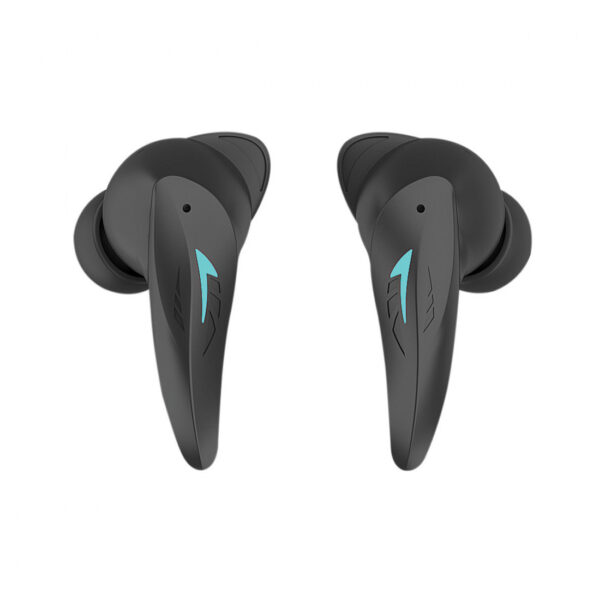 Auriculares Muvit iO Smart True Wireless Gaming ENC/ANC negro LED - Imagen 6