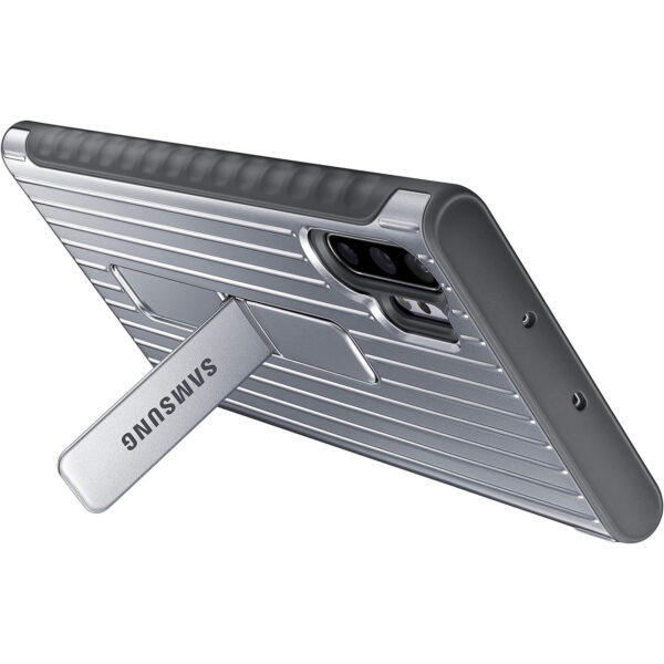 Funda original Samsung Protective Standing para Samsung Galaxy Note 10+ plata - Imagen 6