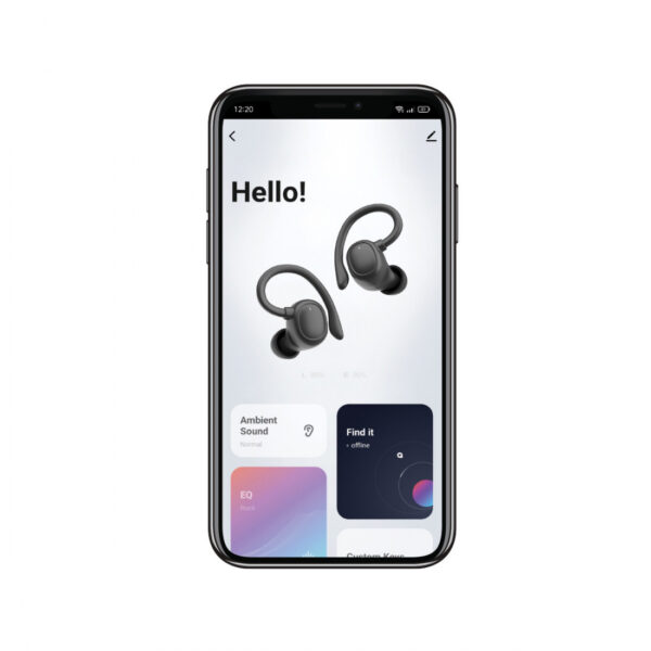 Auriculares muvit iO Smart True Wireless Sport ENC negro - Imagen 5