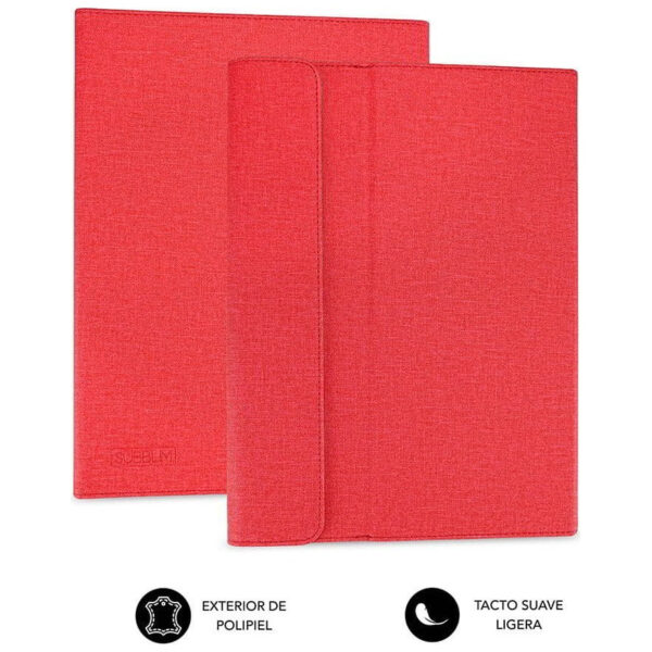 Funda Subblim Clever Stand universal para tablets de 10.1''-11'' Roja - Imagen 3