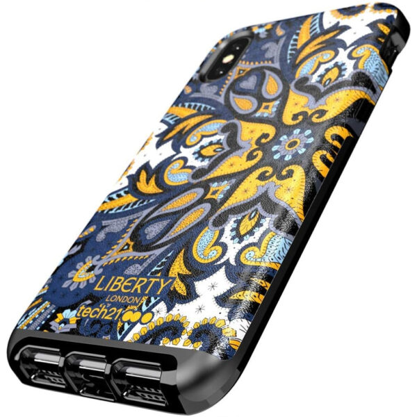 Funda Protectora Tech21 EVO Luxe Liberty Marham Apple iPhone X/iPhone XS Azul - Imagen 3