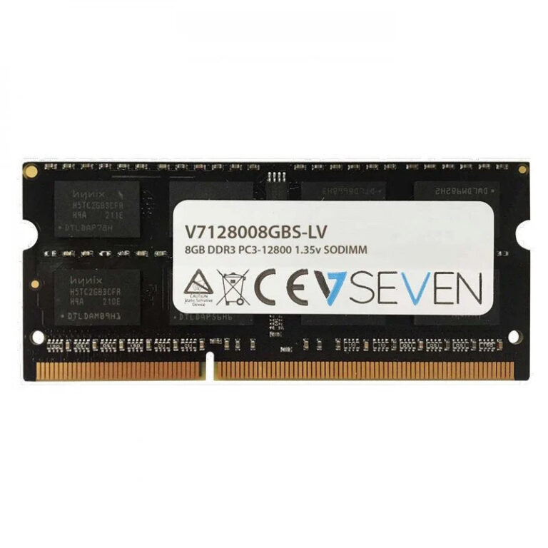 Módulo de memoria V7 V7128008GBS-LV DDR3 SO-DIMM 1600MHz 8GB