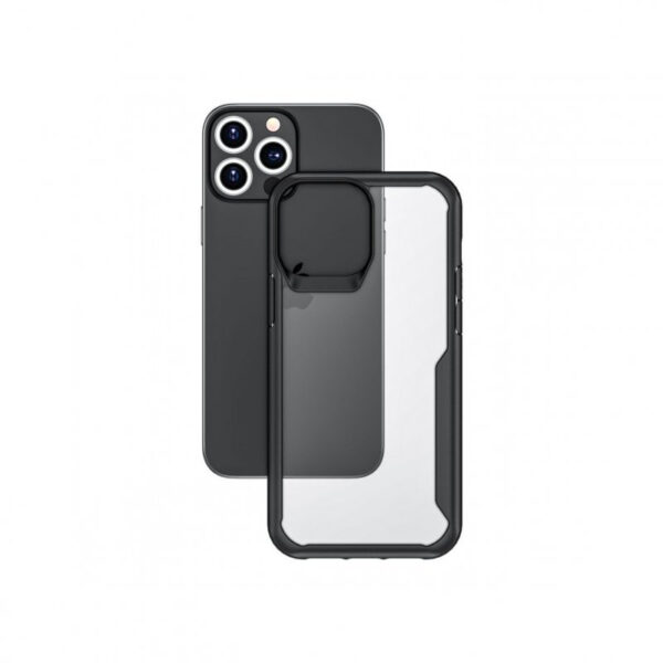 Funda Muvit for Change Shockproof 2m Transparente/Negra para Apple iPhone 13 Pro - Imagen 4