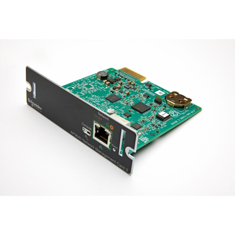 Tarjeta de administración de red AP9640 APC 3 con apagado PowerChute