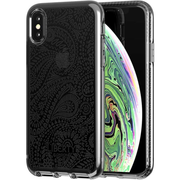 Funda Protectora Tech21 Pure Print Liberty Arundel para Apple iPhone XS MAX Gris
