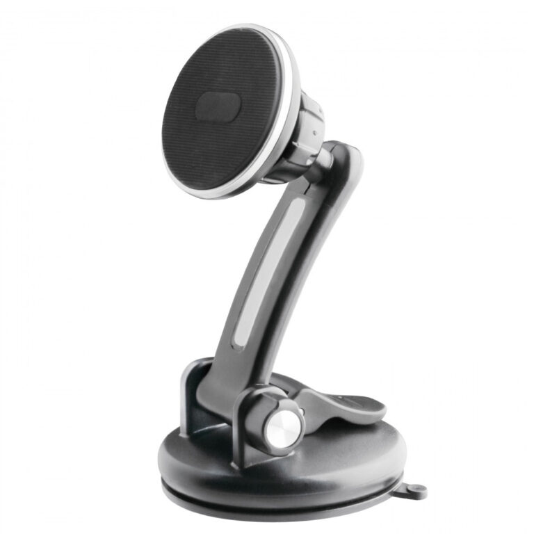 Soporte coche Muvit for change universal ventosa magnético negro (NUEVO)