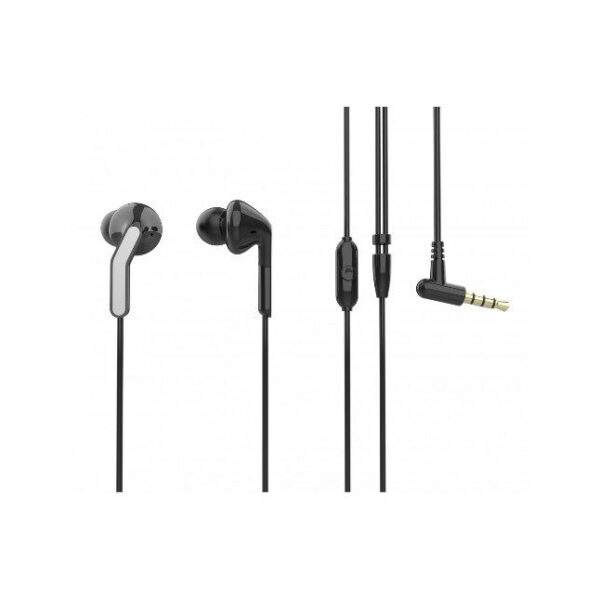 Auriculares Muvit estereo SEU 3.5mm negros - Imagen 2