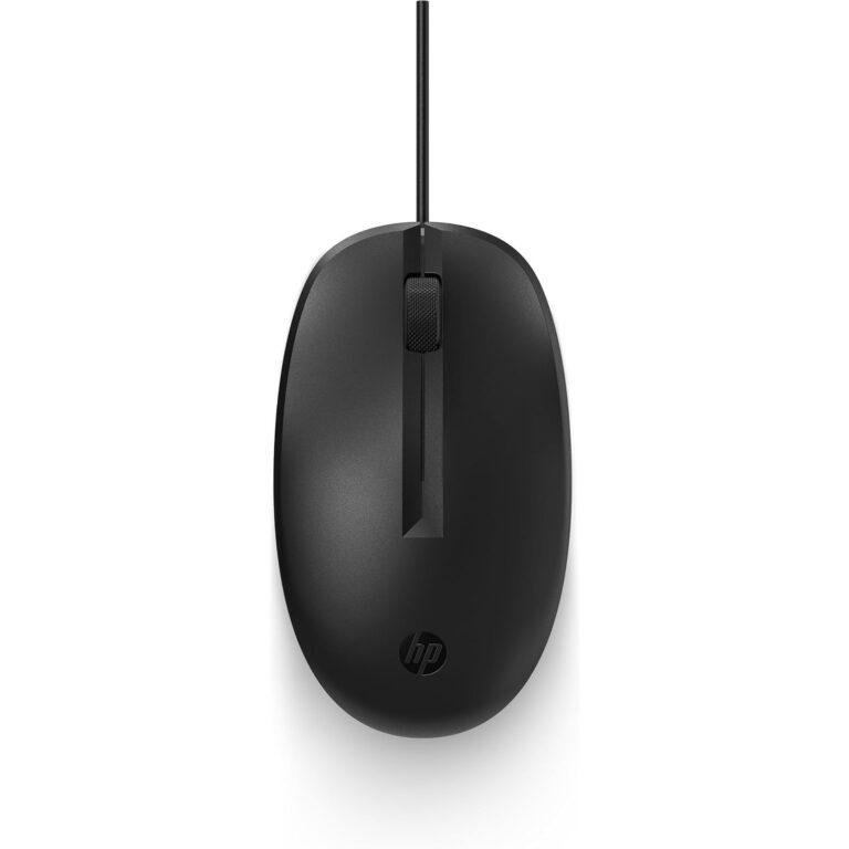 Ratón con cable HP 125 negro (NUEVO)