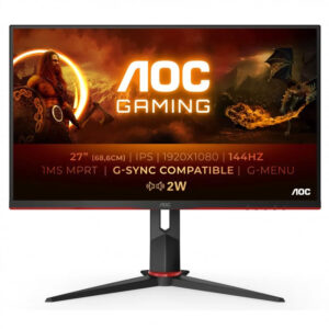 Monitor AOC 27G2AE/BK 27'' LED IPS FullHD 144Hz FreeSync Premium Usado