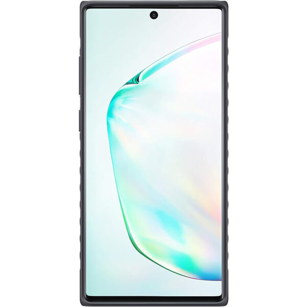 Funda original Samsung Protective Standing para Samsung Galaxy Note 10+ plata