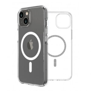Funda Muvit for Change recycletek Magsafe transparente Apple iPhone 14