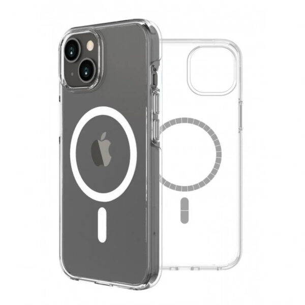 Funda Muvit for Change recycletek Magsafe transparente Apple iPhone 14