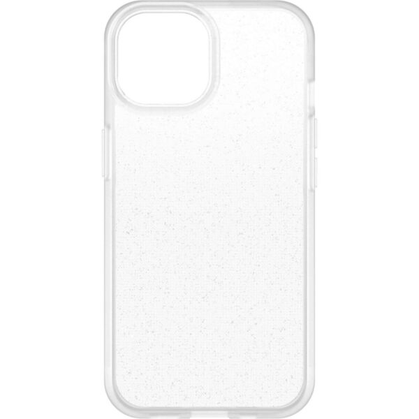 Funda OtterBox React Series para Apple iPhone 15 transparente de polvo de estrellas