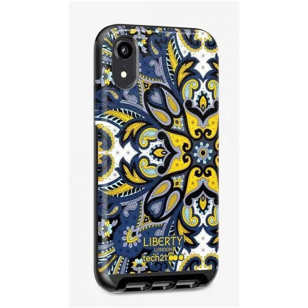 Funda Protectora Tech21 EVO Luxe Liberty Marham para Apple iPhone XR - Azul - Imagen 2