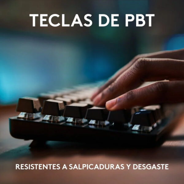 Teclado Mecánico Gaming Logitech G413 SE Retroiluminado en español (ñ) Usado - Imagen 3