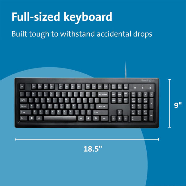 Teclado Kensington ValuKeyboard en español (ñ) - Imagen 2