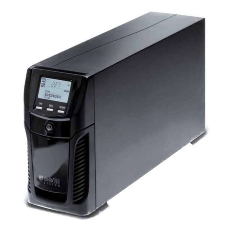SAI Riello UPS Linea Interactiva 800va 640w 4 Salidas Ac Negro Vst800