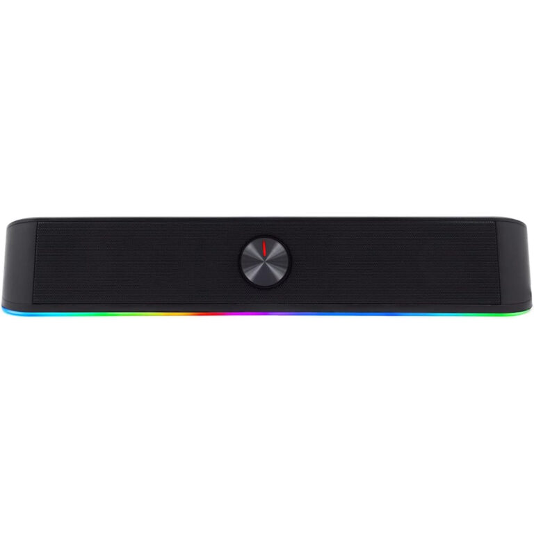 Barra Sonido CoolBox DeepGaming PC con Iluminación RGB R200B 3,5 mm Jack + BT